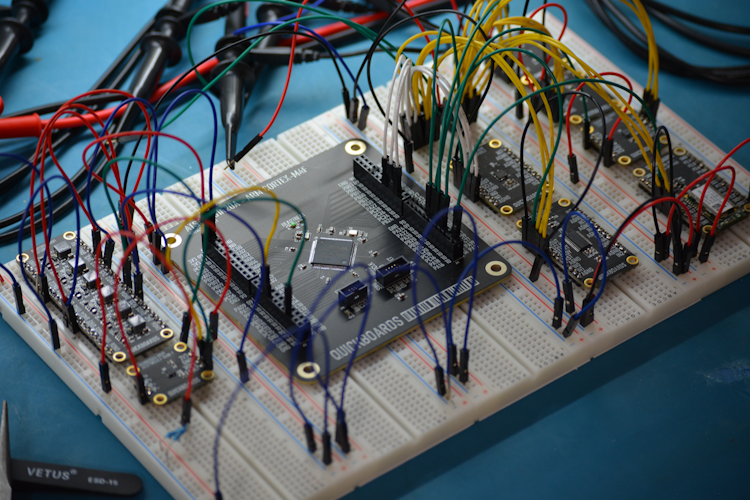 Quickboards breadboard prototype