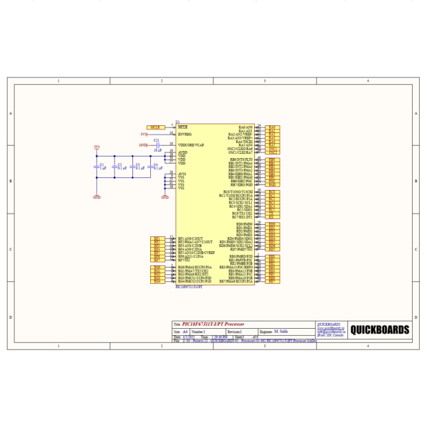SB010022024 - PIC18F SCHEMATIC BLOCK