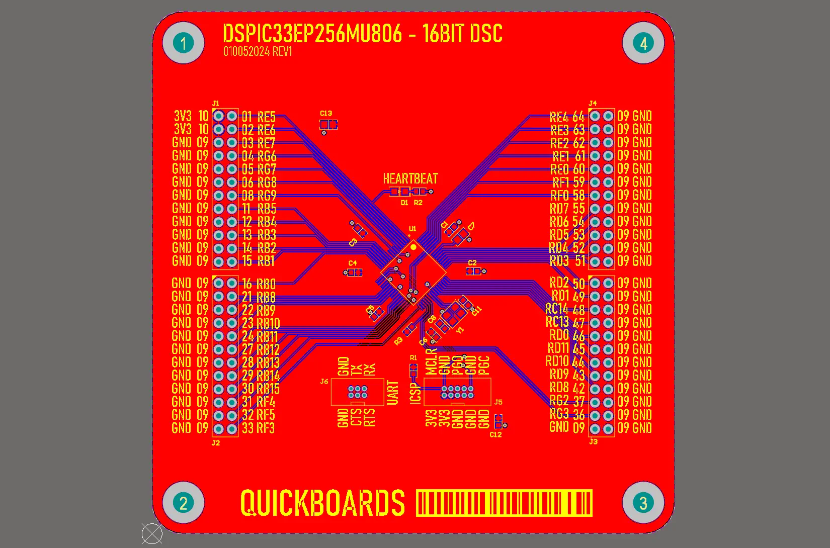 SB010052024 - DSPIC33EP256MU806-I/PT SCHEMATIC BLOCK - Image 3
