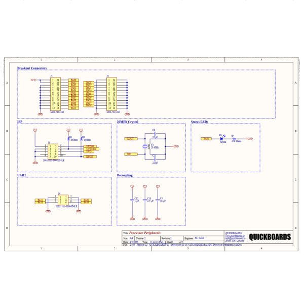 SB010142024 - ATSAMD20 SCHEMATIC BLOCK - Image 2