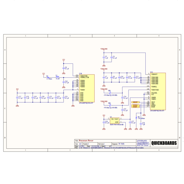 SB010182024 - ATSAME70 SCHEMATIC BLOCK - Image 2