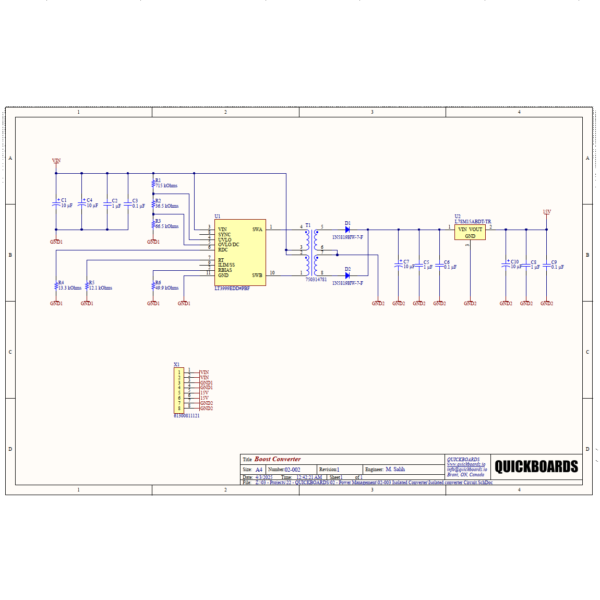SB020032024 - ISOLATED CONV SCHEMATIC BLOCK