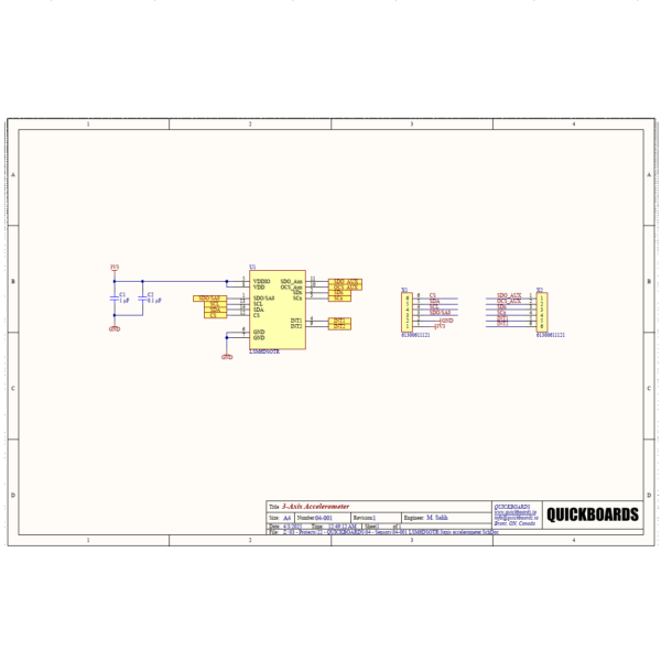 SB040012024 - 3AXIS ACCEL SCHEMATIC BLOCK