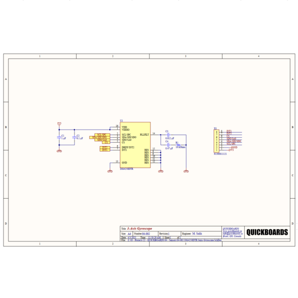 SB040022024 - 3AXIS GYRO SCHEMATIC BLOCK