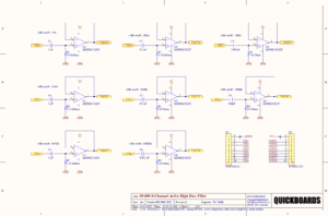 SB090082025 - ACTIVE HIGH PASS FILTER SCHEMATIC BLOCK